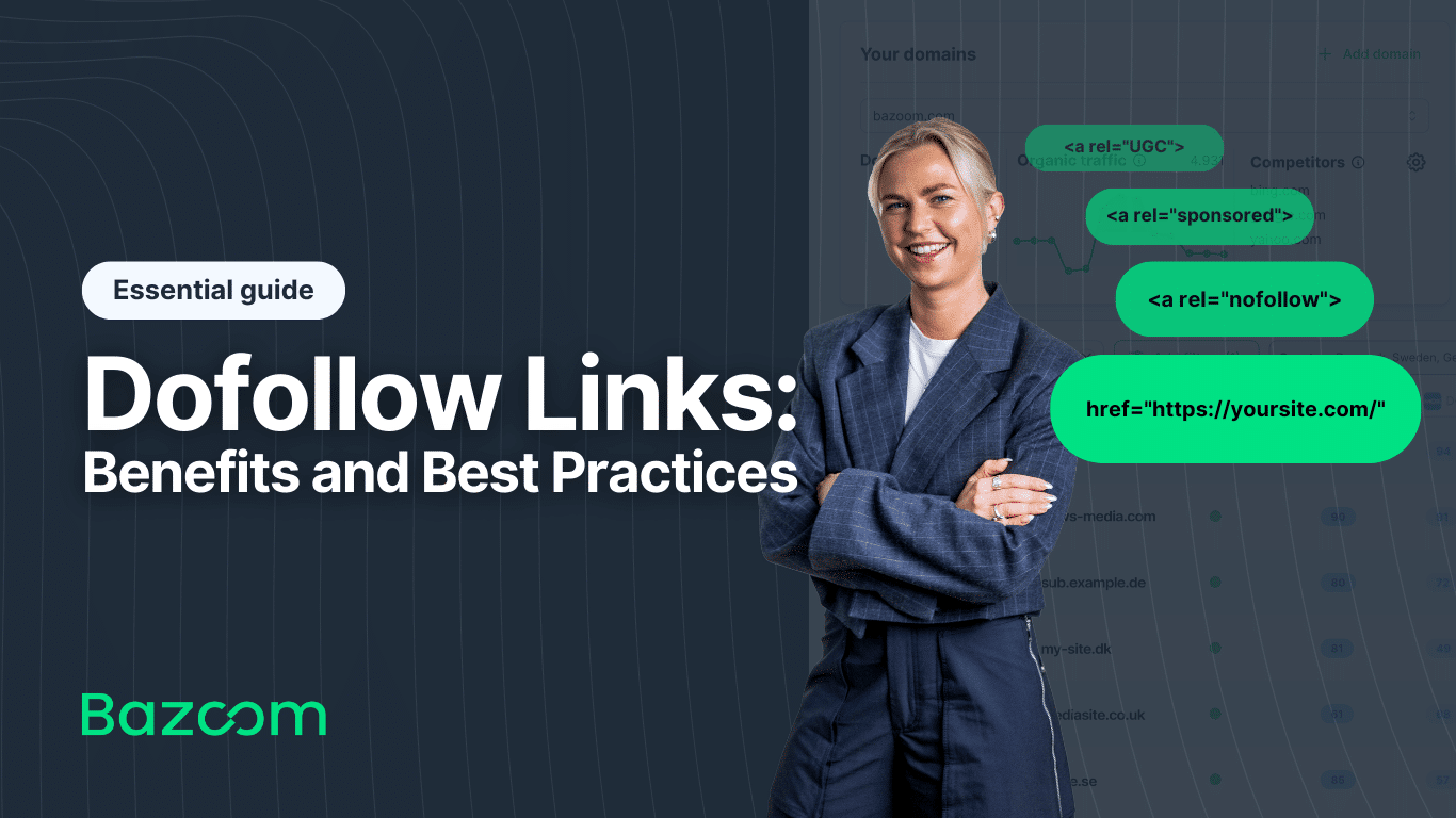 Our guide to dofollow links: Benefits and best practices