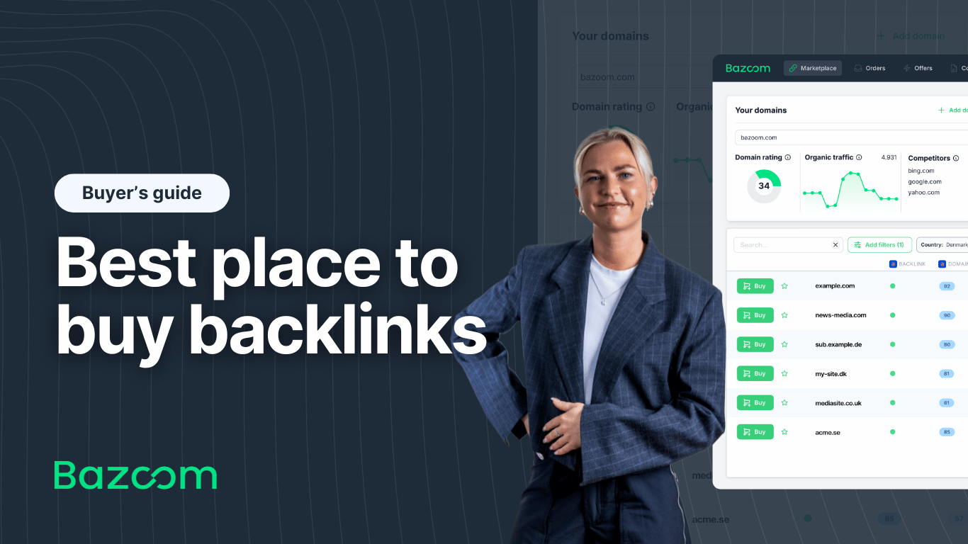 Best place to buy backlinks: A buyer’s guide