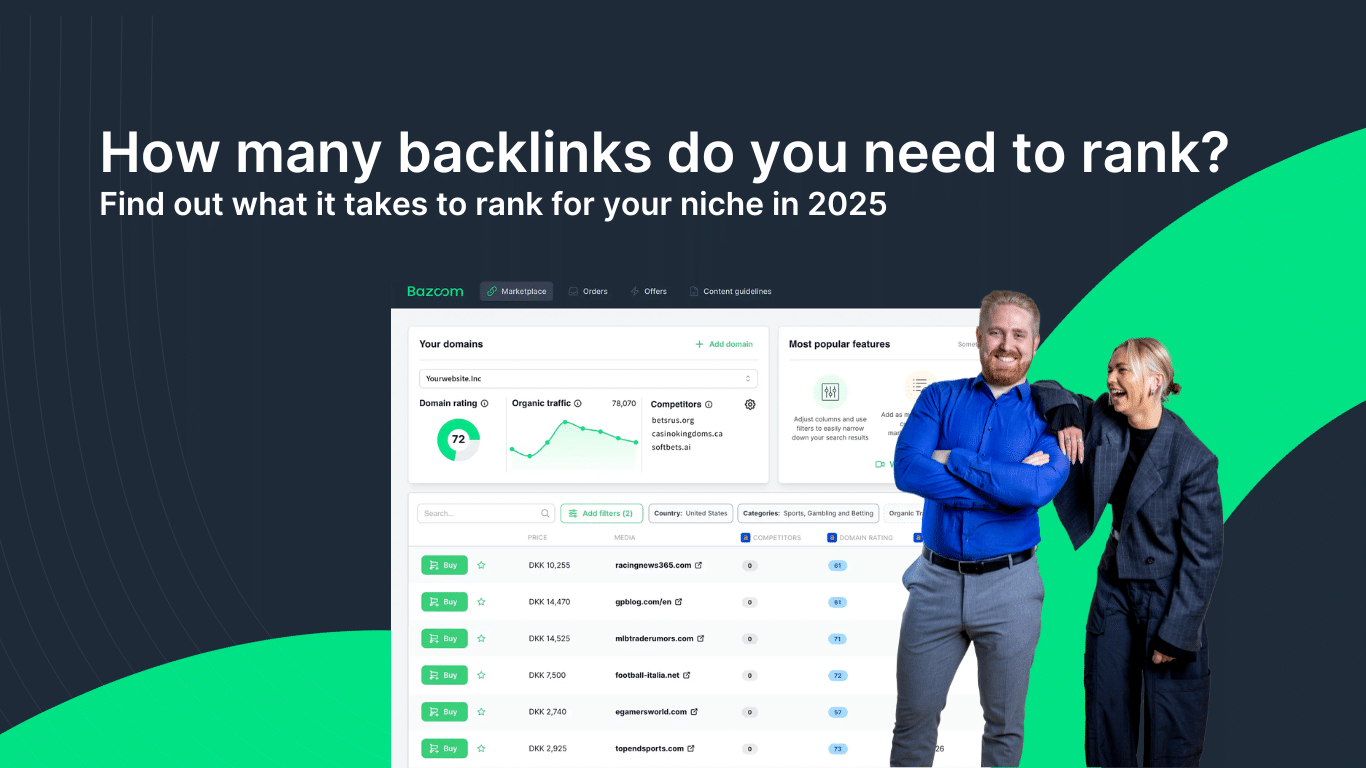 How Many Backlinks Do You Need to Rank?
