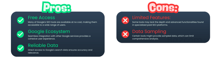 Google Pros and Cons