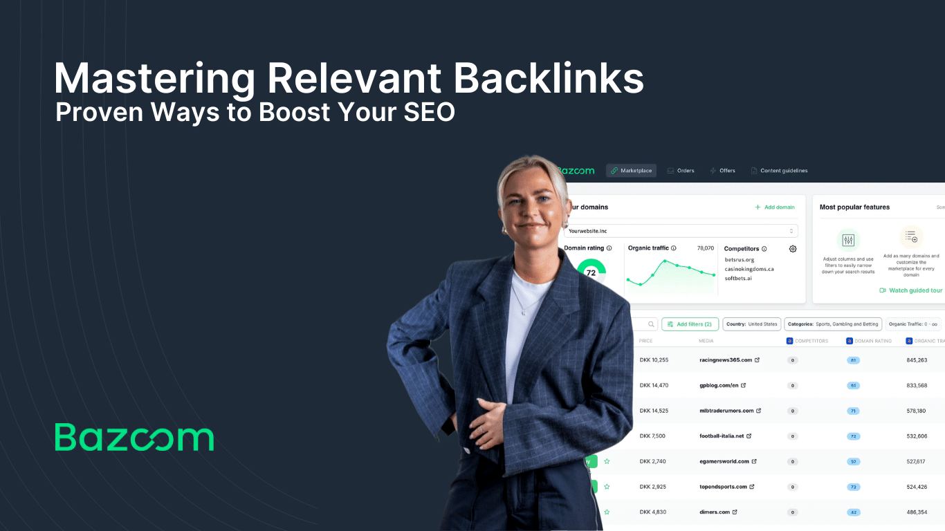 Relevant backlinks: Your roadmap to sustainable SEO