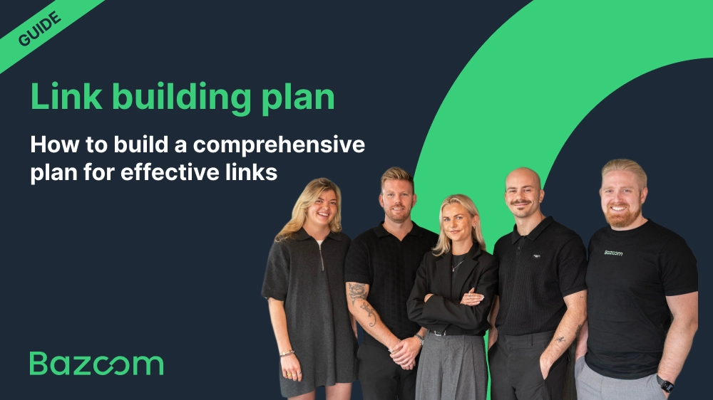 how top build a link building plan