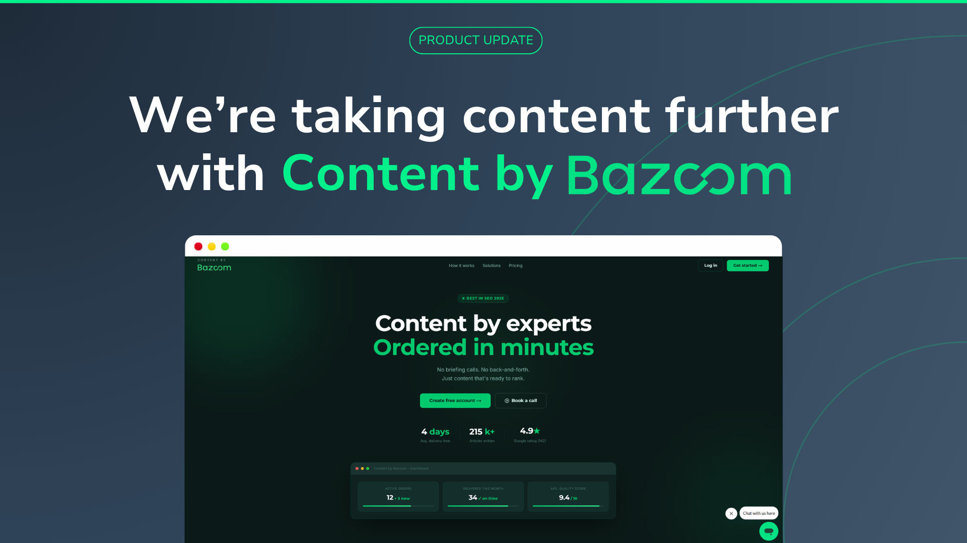 We’re Taking SEO Content Further With Content by Bazoom