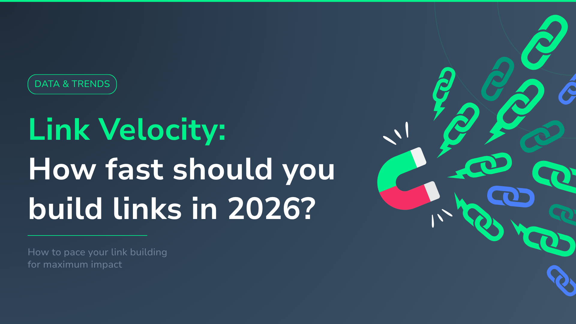 Link Velocity: How Fast Should You Build Backlinks in 2026?
