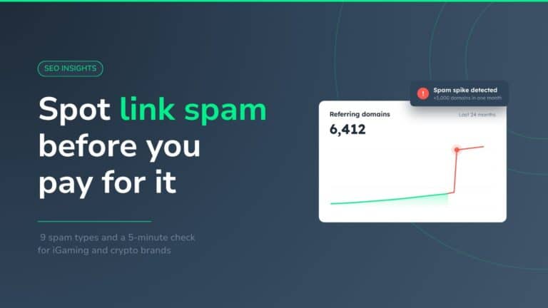 Link Spam in iGaming and Crypto: Where It Comes From and How to Spot It